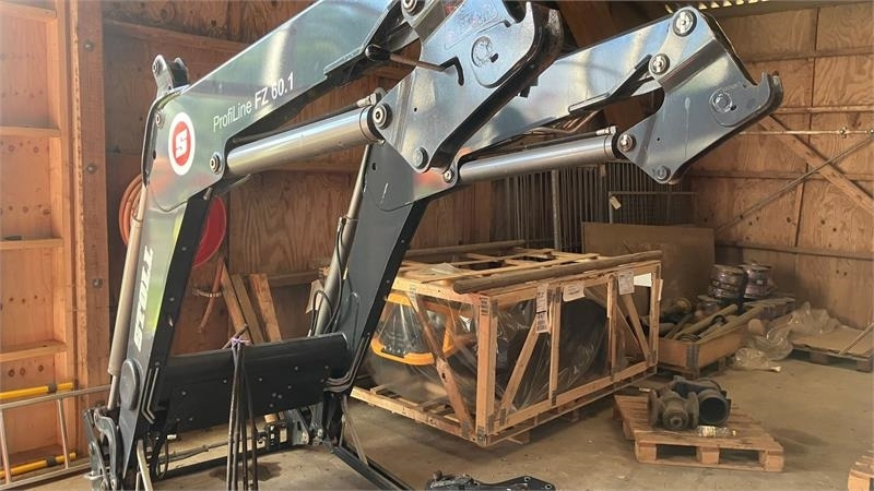 Stoll FZ 60,1 3 ventil og dæmpning Med beslag for NH T7. - Sprednji nakladalnik za traktor: slika 1 Stoll FZ 60,1 3 ventil og dæmpning Med beslag for NH T7. - Sprednji nakladalnik za traktor: slika 1
