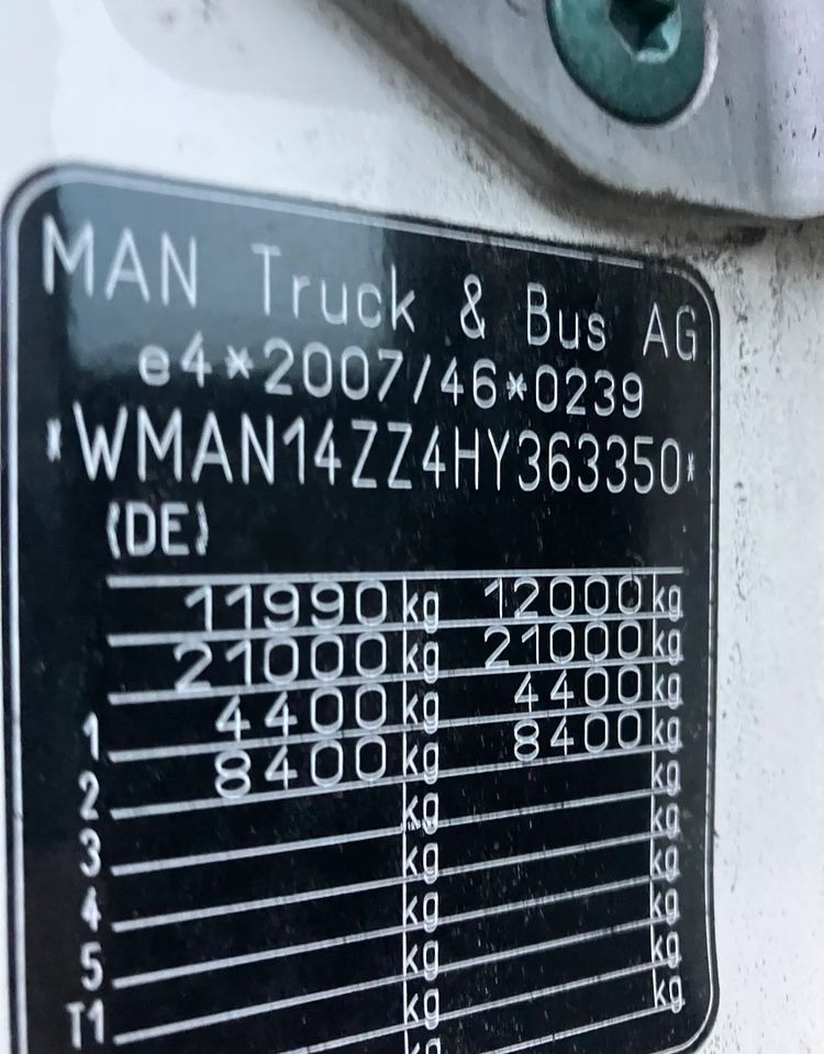 MAN MAN TGM 12.250 sypialka euro6 Rama do zabudowy - Tovornjak-šasija: slika 3 MAN MAN TGM 12.250 sypialka euro6 Rama do zabudowy - Tovornjak-šasija: slika 3