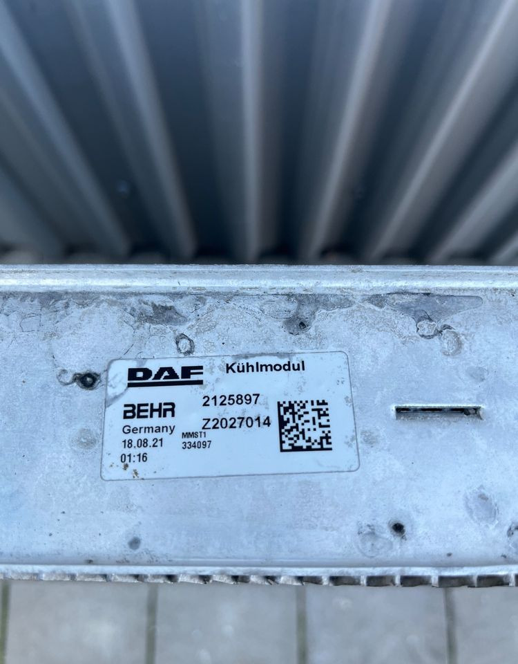 Intercooler DAF XF 106 euro 6 lift chłodnica powietrza 2021 - Hladilni sistem za Tovornjak: slika 3 Intercooler DAF XF 106 euro 6 lift chłodnica powietrza 2021 - Hladilni sistem za Tovornjak: slika 3