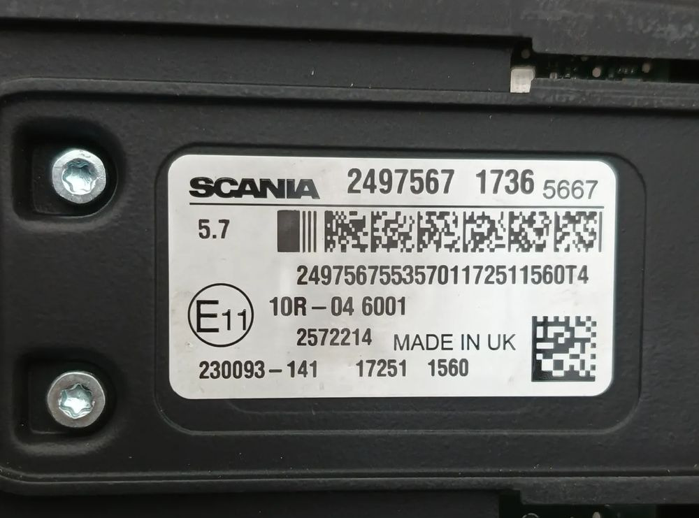 SCANIA R S KAMERA PRZEDNIA 2497567 2310853 - Kabina in notranjost za Tovornjak: slika 2 SCANIA R S KAMERA PRZEDNIA 2497567 2310853 - Kabina in notranjost za Tovornjak: slika 2