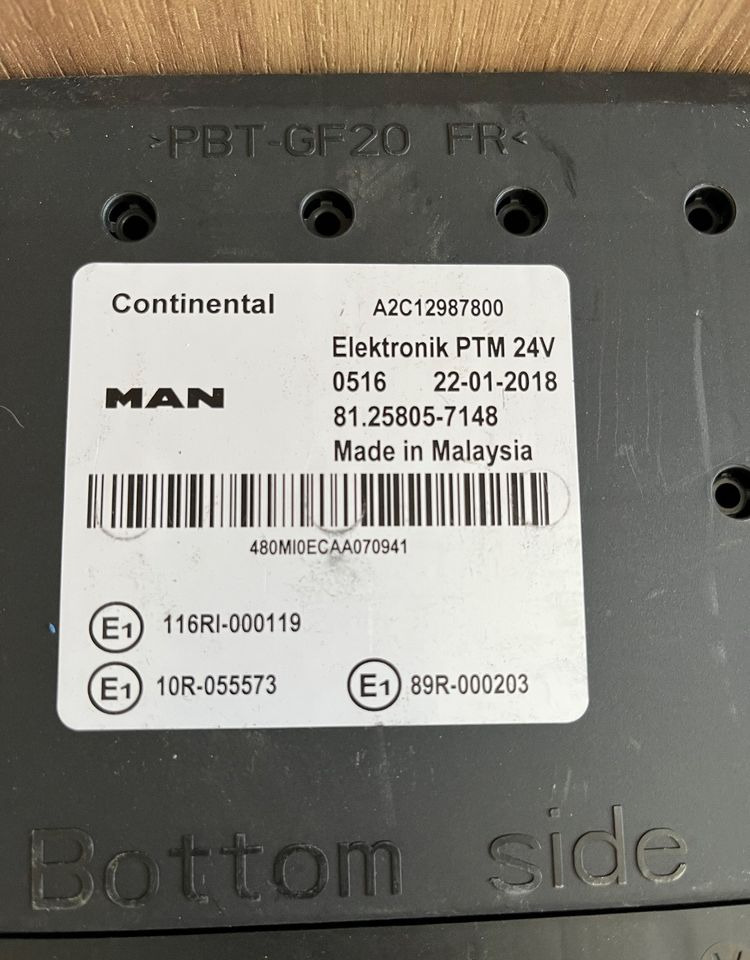 Sterownik PTM MAN TGX TGS euro 6 komputer - ECU za Tovornjak: slika 2 Sterownik PTM MAN TGX TGS euro 6 komputer - ECU za Tovornjak: slika 2