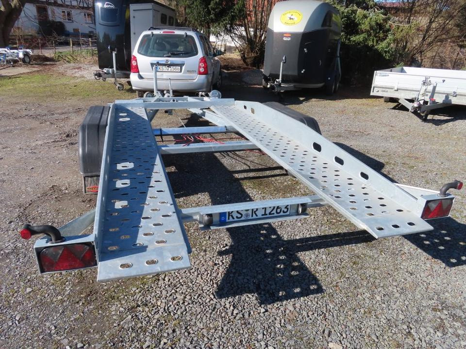 Böckmann, Autotransporter, 2,7 to. kippbar, 100 km, PKW Anhänger - Prikolica avtotransporter: slika 5 Böckmann, Autotransporter, 2,7 to. kippbar, 100 km, PKW Anhänger - Prikolica avtotransporter: slika 5