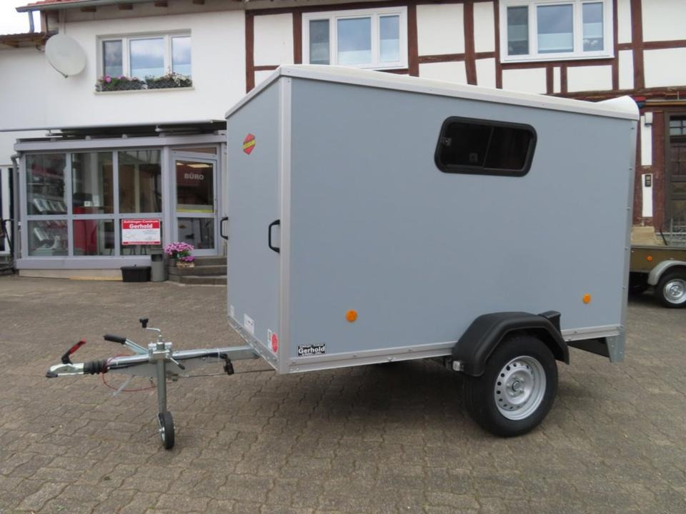 Böckmann KT 2513/135 PKW-Anhänger Kofferanhänger Fenster 100km/h - Prikolica zabojnik: slika 1 Böckmann KT 2513/135 PKW-Anhänger Kofferanhänger Fenster 100km/h - Prikolica zabojnik: slika 1