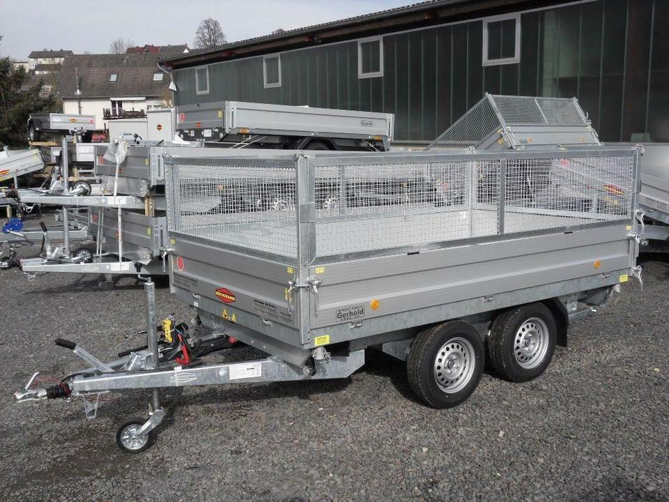 Böckmann PKW-Anhänger, Elektro-Dreiseitenkipper, 3,5to. - Kiper prikolica: slika 3 Böckmann PKW-Anhänger, Elektro-Dreiseitenkipper, 3,5to. - Kiper prikolica: slika 3