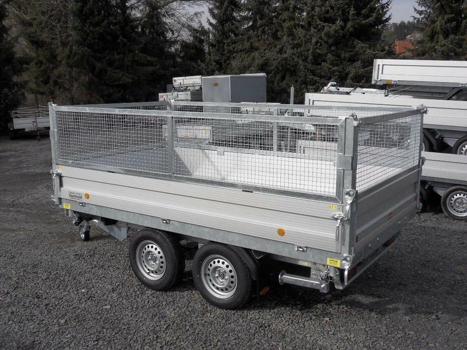 Böckmann PKW-Anhänger, Elektro-Dreiseitenkipper, 3,5to. - Kiper prikolica: slika 4 Böckmann PKW-Anhänger, Elektro-Dreiseitenkipper, 3,5to. - Kiper prikolica: slika 4