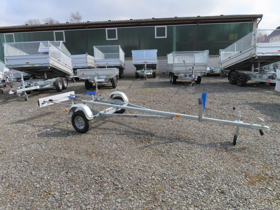 Böckmann, TPV, Bootstrailer, 550 kg, Stützrad, 100 km/h - Prikolica za čoln: slika 1 Böckmann, TPV, Bootstrailer, 550 kg, Stützrad, 100 km/h - Prikolica za čoln: slika 1