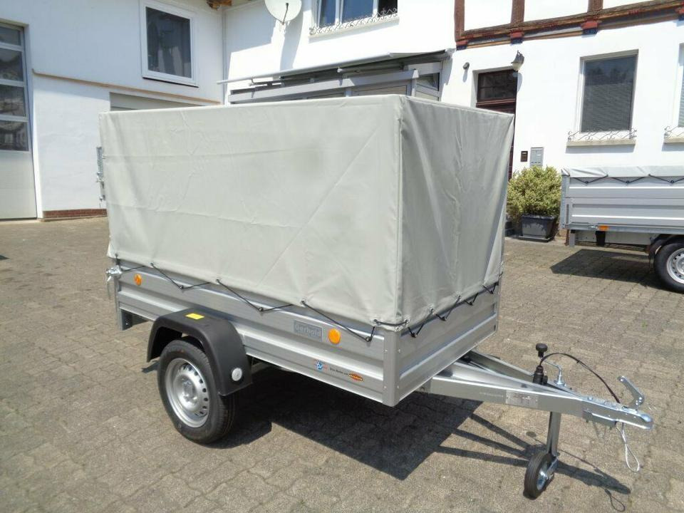 Böckmann-TPV PKW Anhänger Aluaufbau Plane u. Spriegel - Avtomobilska prikolica: slika 1 Böckmann-TPV PKW Anhänger Aluaufbau Plane u. Spriegel - Avtomobilska prikolica: slika 1