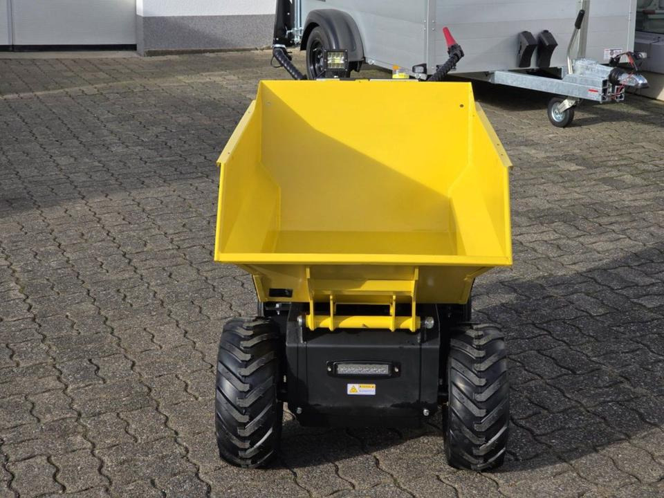 Mini demper E Dumper Minidumper Mulde Elektroschubkarre Mieten Leihen: slika 8