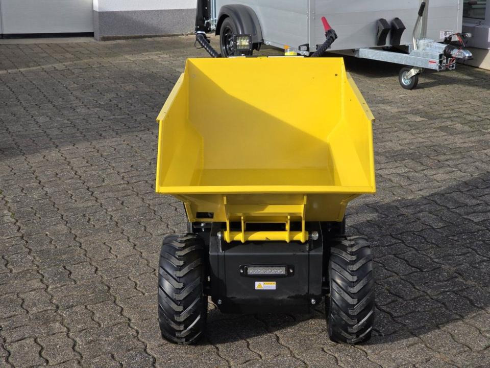 Mini demper E Dumper Minidumper Mulde Elektroschubkarre Mieten Leihen: slika 15
