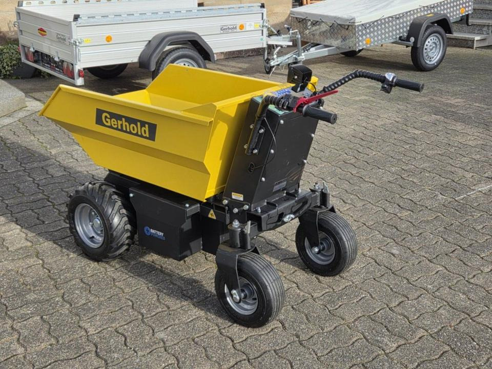 Mini demper E Dumper Minidumper Mulde Elektroschubkarre Mieten Leihen: slika 16