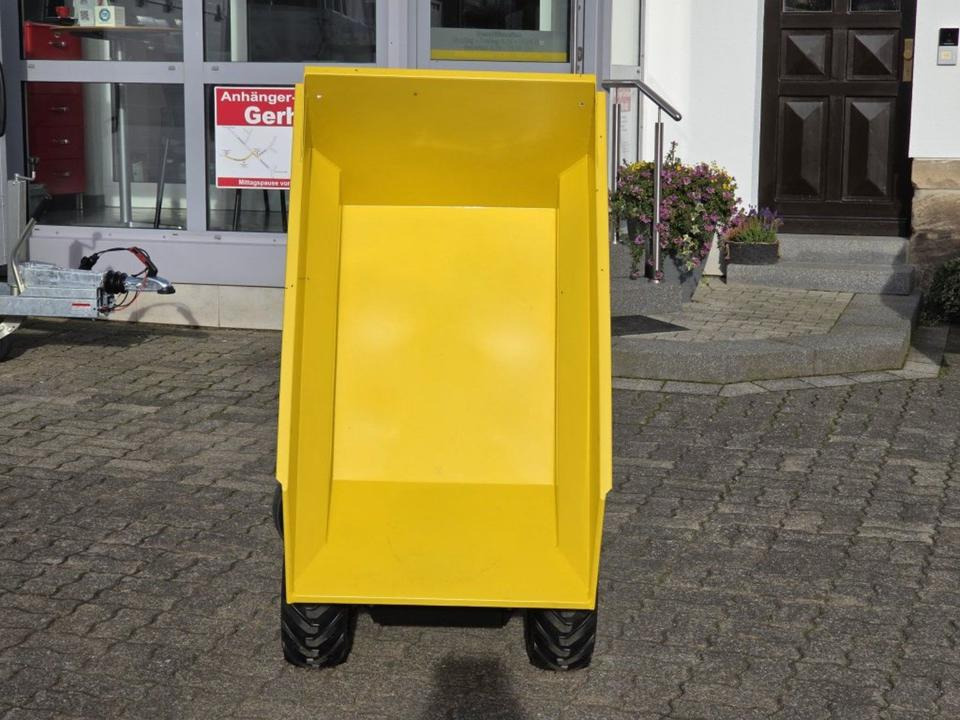 Mini demper E Dumper Minidumper Mulde Elektroschubkarre Mieten Leihen: slika 7