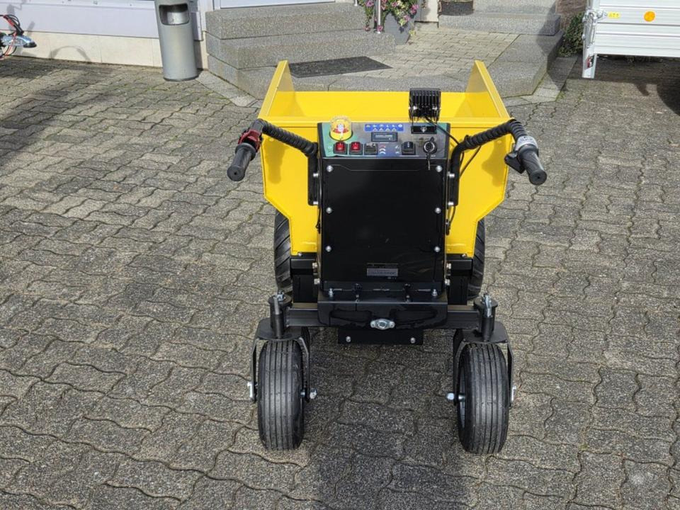 Mini demper E Dumper Minidumper Mulde Elektroschubkarre Mieten Leihen: slika 10