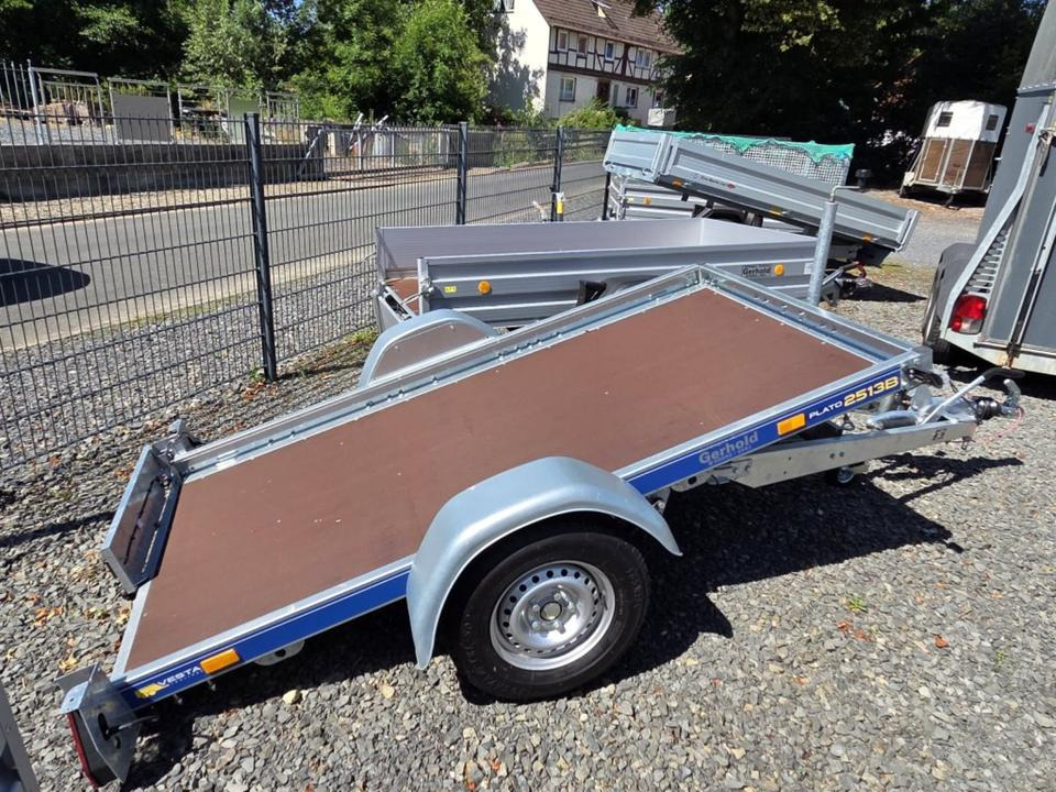 PKW-Anhänger 13 Stützrad Kippbar Motorrad Rasenmäher Quad 100km/h - Prikolica za prevoz motorjev: slika 2 PKW-Anhänger 13 Stützrad Kippbar Motorrad Rasenmäher Quad 100km/h - Prikolica za prevoz motorjev: slika 2