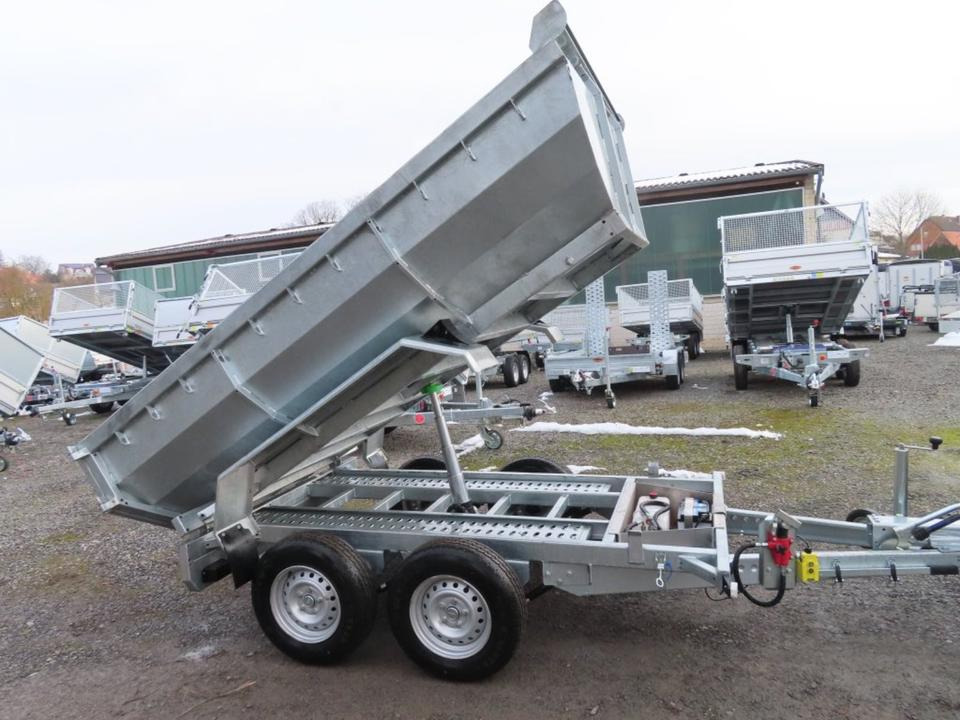 PKW Anhänger Kipper Muldenkipper Auffahrschienen 3,5t 100km/h - Kiper prikolica: slika 4 PKW Anhänger Kipper Muldenkipper Auffahrschienen 3,5t 100km/h - Kiper prikolica: slika 4