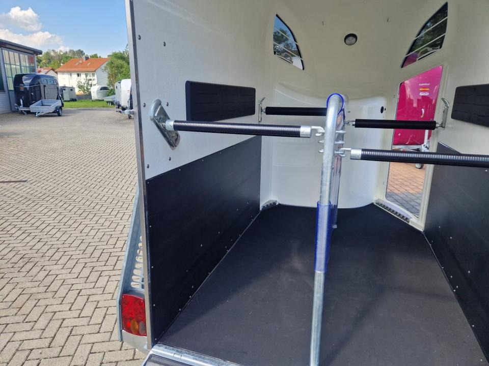 Prikolica za konje Pferdeanhänger Böckmann Comfort 23 Sattelkammer Aluboden 100km/h: slika 12