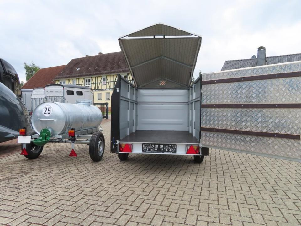 TPV Kleinviehanhänger 1,0t Flügeltür Viehanhänger Ziegen Schafe - Prikolica za prevoz živine: slika 5 TPV Kleinviehanhänger 1,0t Flügeltür Viehanhänger Ziegen Schafe - Prikolica za prevoz živine: slika 5