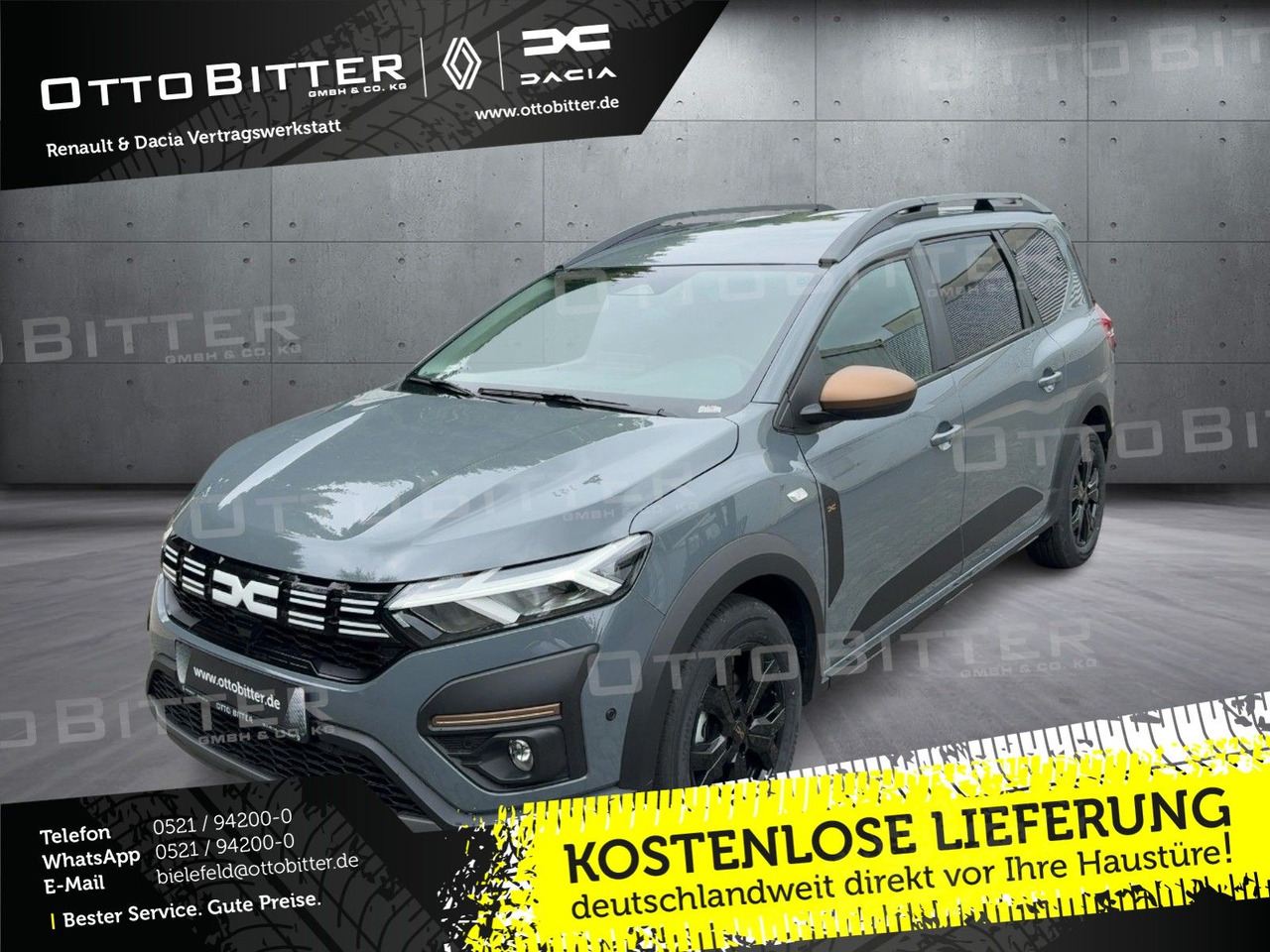 Dacia Jogger Extreme+ ECO-G 100 7-Sitzer FLÜSSIGGAS - Karavan: slika 1 Dacia Jogger Extreme+ ECO-G 100 7-Sitzer FLÜSSIGGAS - Karavan: slika 1