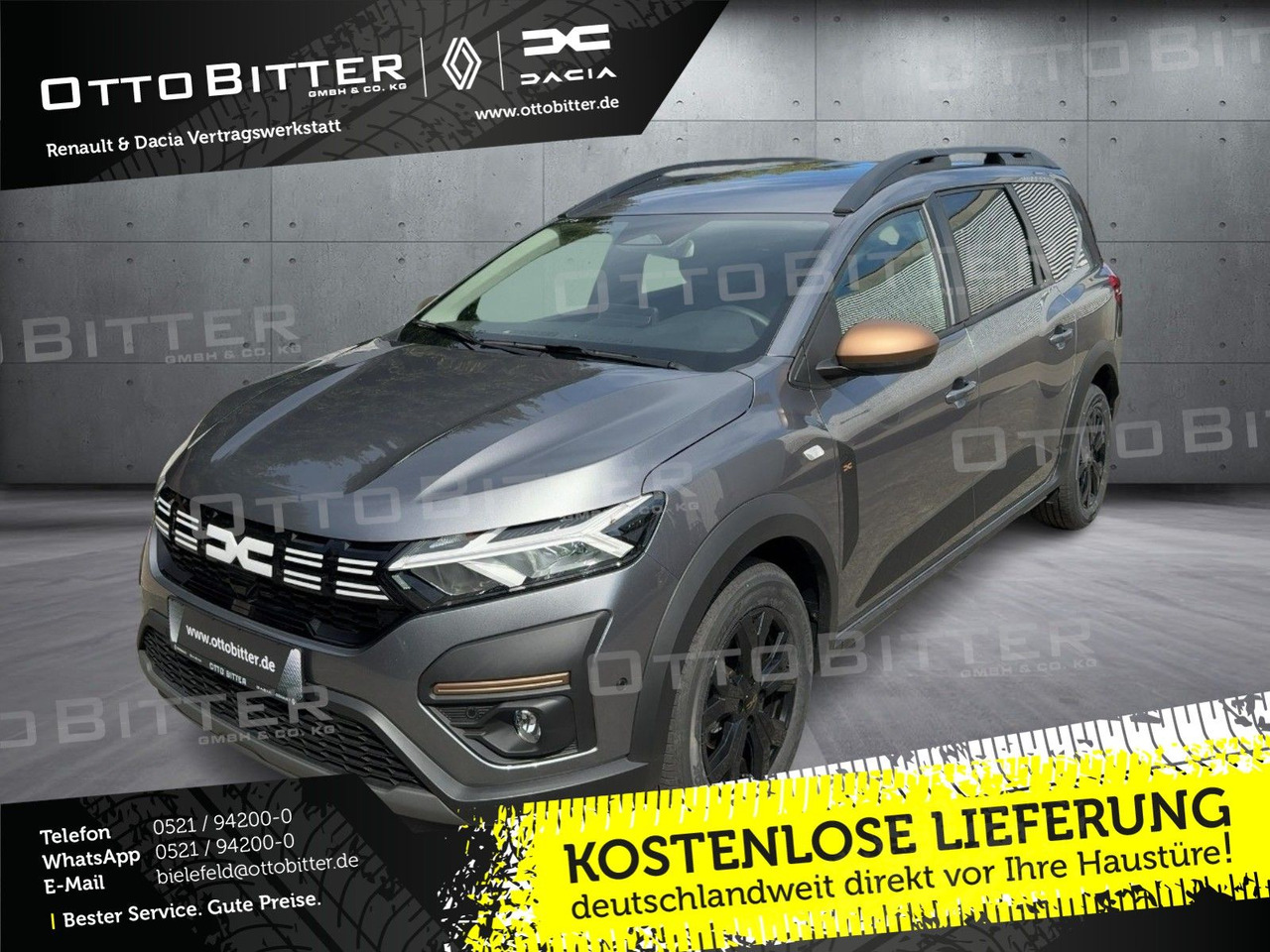 Dacia Jogger Jogger Extreme ECO-G 100 5-Sitzer FLÜSSIG - Karavan: slika 1 Dacia Jogger Jogger Extreme ECO-G 100 5-Sitzer FLÜSSIG - Karavan: slika 1