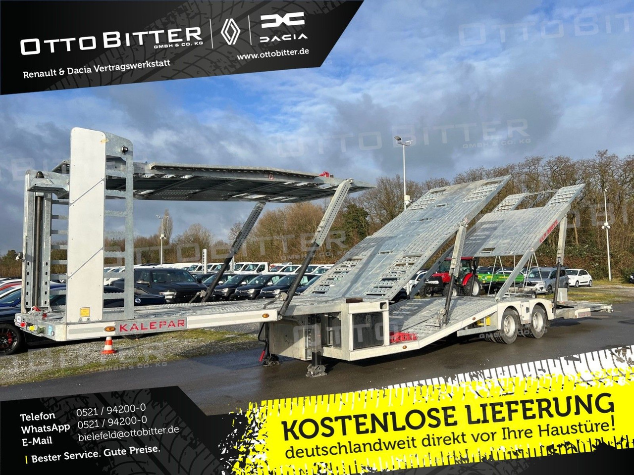 KALEPAR KLP228V6 6er-Autotransporter VDI2700 - Polprikolica avtotransporter: slika 1 KALEPAR KLP228V6 6er-Autotransporter VDI2700 - Polprikolica avtotransporter: slika 1