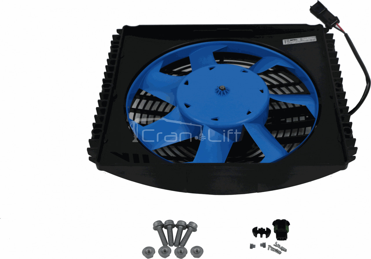 Wentylator chłodnicy Asa Hydraulik TT11, TT13, ASA0115, ASA 0257, ASA 0367 24V DC - Hladilnik olja za Paletno dvigalo: slika 3 Wentylator chłodnicy Asa Hydraulik TT11, TT13, ASA0115, ASA 0257, ASA 0367 24V DC - Hladilnik olja za Paletno dvigalo: slika 3