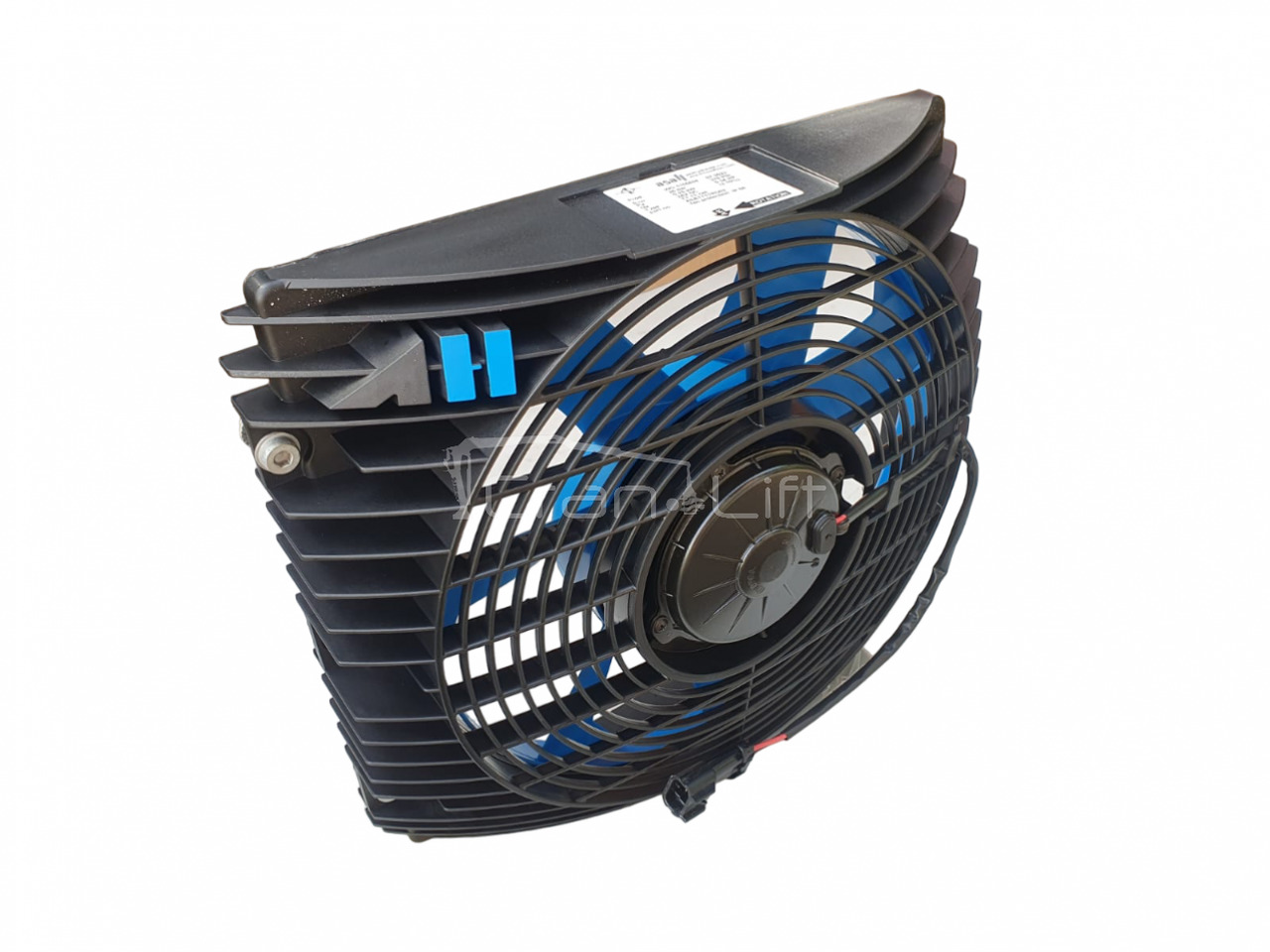 Wentylator chłodnicy Asa Hydraulik TT11, TT13, ASA0115, ASA 0257, ASA 0367 24V DC - Hladilnik olja za Paletno dvigalo: slika 2 Wentylator chłodnicy Asa Hydraulik TT11, TT13, ASA0115, ASA 0257, ASA 0367 24V DC - Hladilnik olja za Paletno dvigalo: slika 2