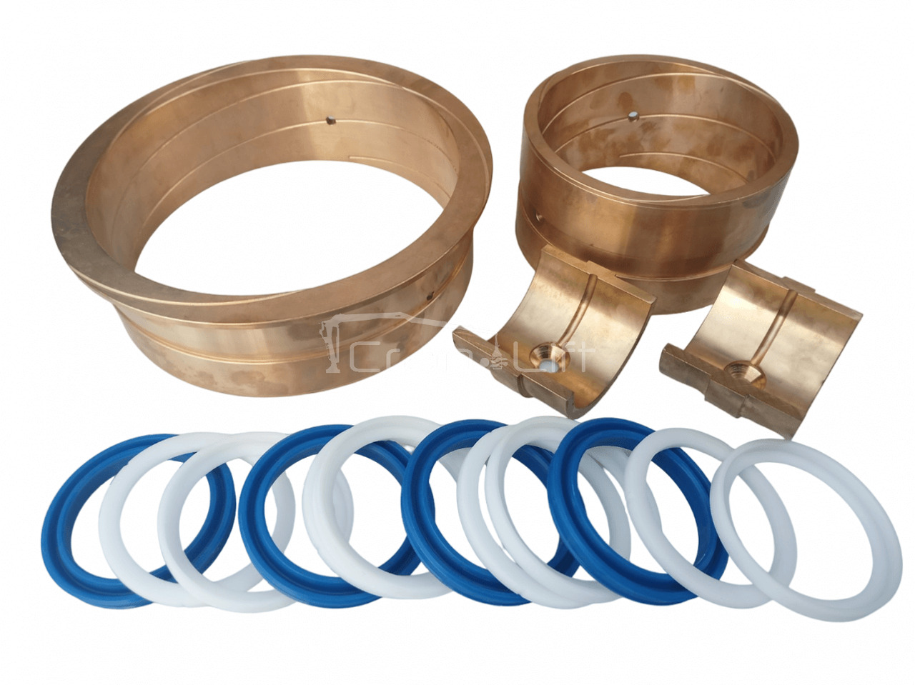 Zestaw serwisowy kolumny słupa Penz Crane 15Z, 16Zp+, 17L, 17Z - Bati/ Obroči/ Puše za Paletno dvigalo: slika 1 Zestaw serwisowy kolumny słupa Penz Crane 15Z, 16Zp+, 17L, 17Z - Bati/ Obroči/ Puše za Paletno dvigalo: slika 1