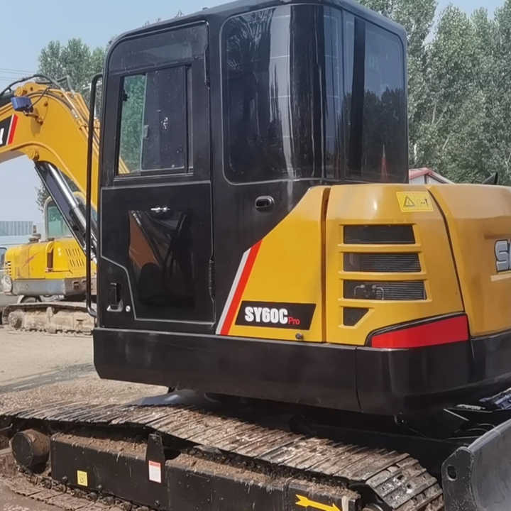China Brand Used Sany Sy60c Mini Excavator 6ton Crawler Earth Digger Machine for Sale - Bager goseničar: slika 5 China Brand Used Sany Sy60c Mini Excavator 6ton Crawler Earth Digger Machine for Sale - Bager goseničar: slika 5