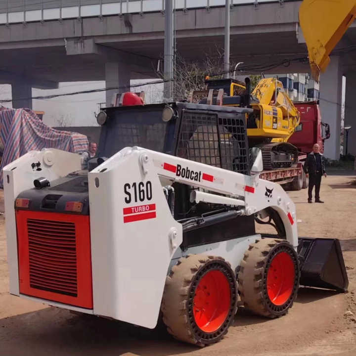 Used Bob Cat Bob Cat S160 Used Mini Skid Steer Wheel Loader Multifunctional Track Loaders Bobcat S160 2.7 Ton - Mini nakladalec: slika 3 Used Bob Cat Bob Cat S160 Used Mini Skid Steer Wheel Loader Multifunctional Track Loaders Bobcat S160 2.7 Ton - Mini nakladalec: slika 3