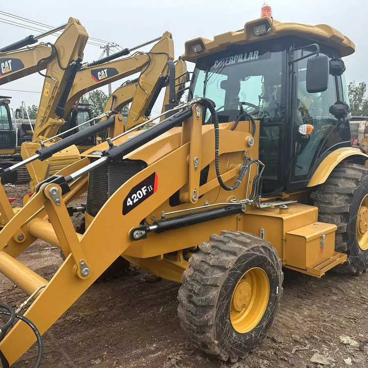 Used Wheel Loader CAT420F Caterpillar 420F Mini Construction Machinery Mini Wheel Skid Steer Loader in Stock - Bager nakladalec: slika 1 Used Wheel Loader CAT420F Caterpillar 420F Mini Construction Machinery Mini Wheel Skid Steer Loader in Stock - Bager nakladalec: slika 1