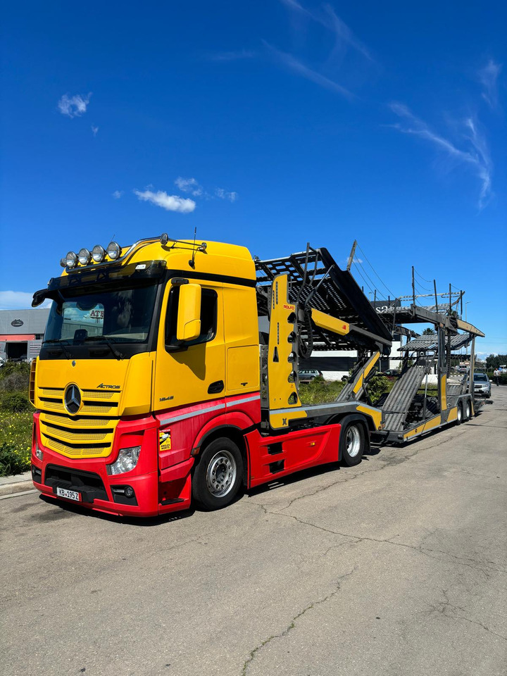 MERCEDES-BENZ ACTROS 450 - Tovornjak avtotransporter: slika 1 MERCEDES-BENZ ACTROS 450 - Tovornjak avtotransporter: slika 1