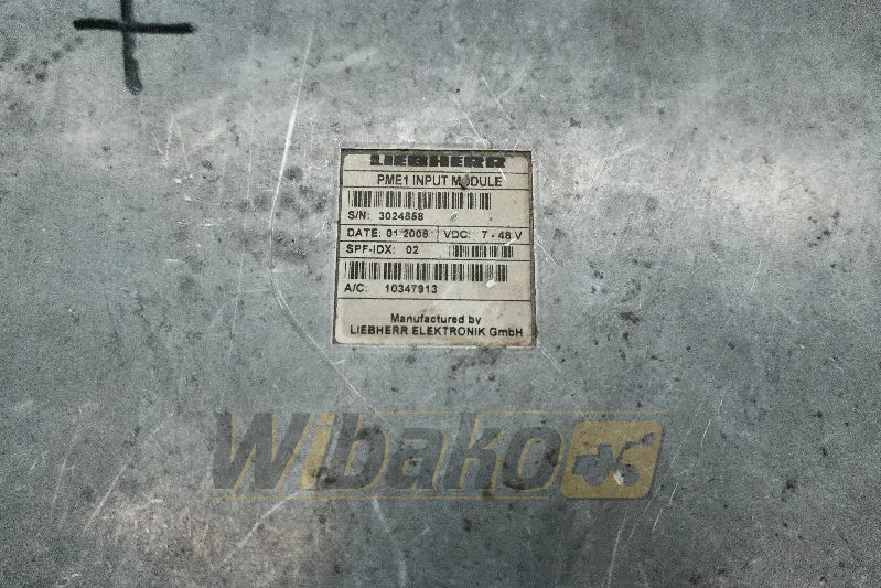 Liebherr PME1 10347913 - ECU za Gradbeni stroj: slika 2 Liebherr PME1 10347913 - ECU za Gradbeni stroj: slika 2