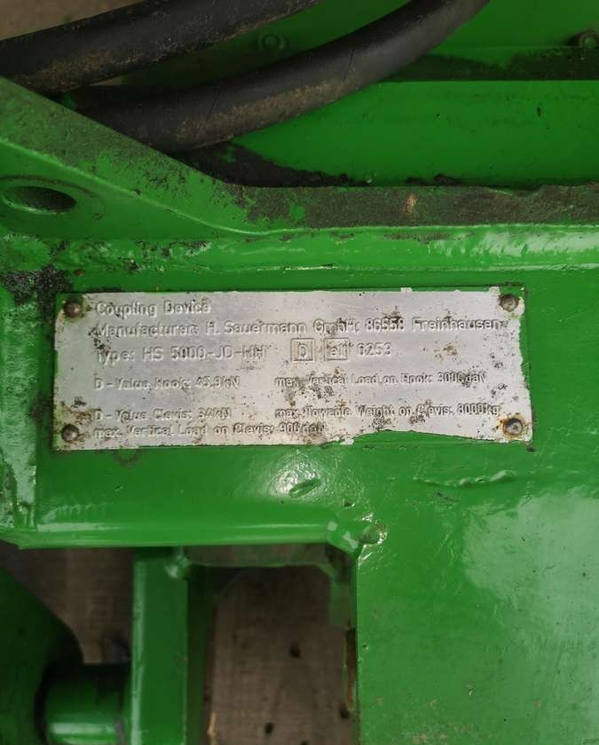 JOHN DEERE hook - Priključek za Traktor: slika 2 JOHN DEERE hook - Priključek za Traktor: slika 2