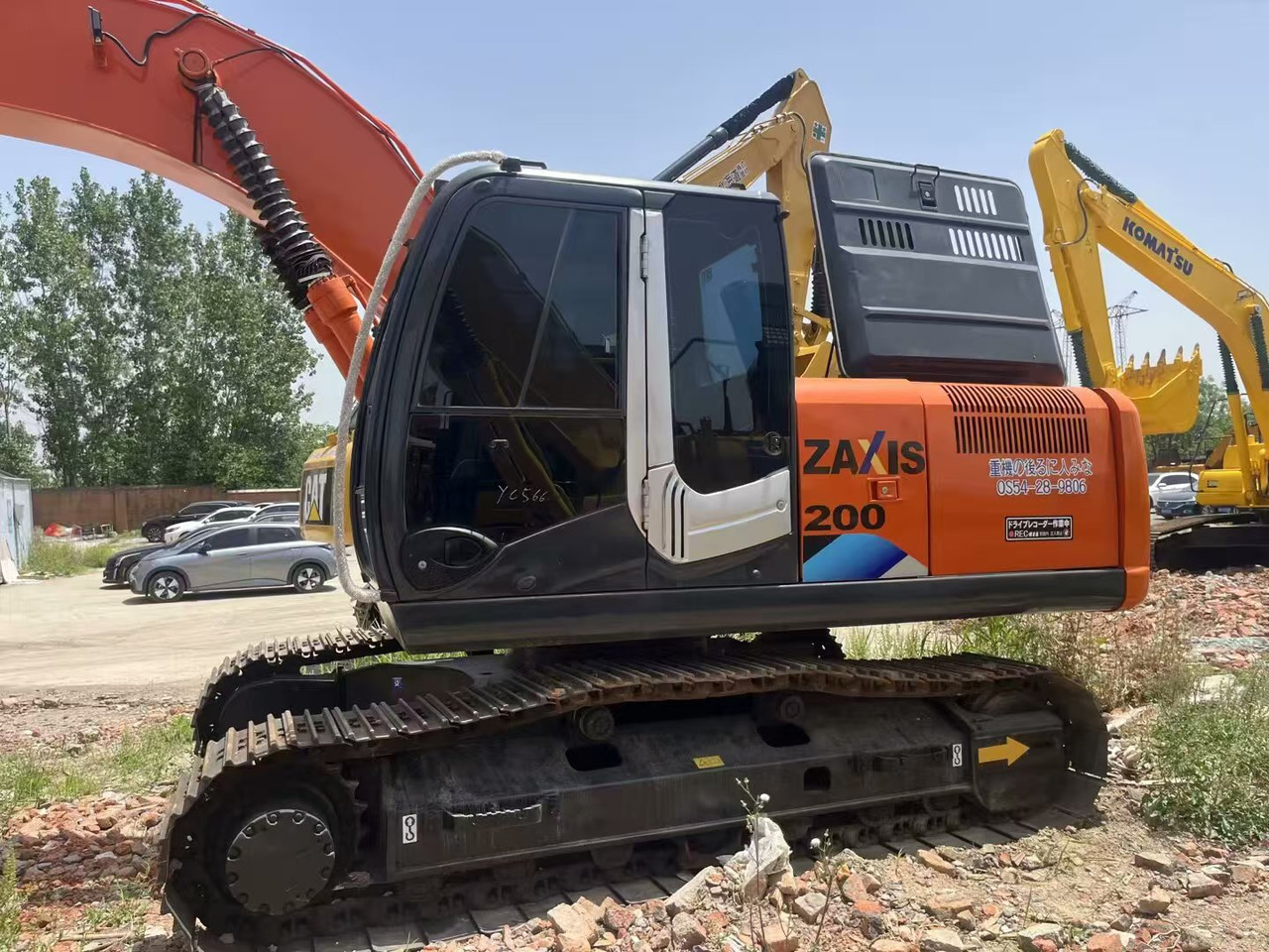 HITACHI ZX200 - Bager goseničar: slika 4 HITACHI ZX200 - Bager goseničar: slika 4