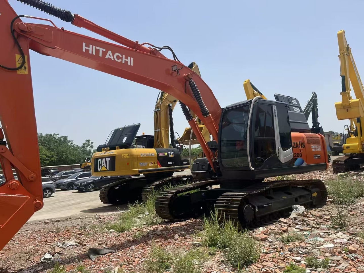 HITACHI ZX200 - Bager goseničar: slika 3 HITACHI ZX200 - Bager goseničar: slika 3