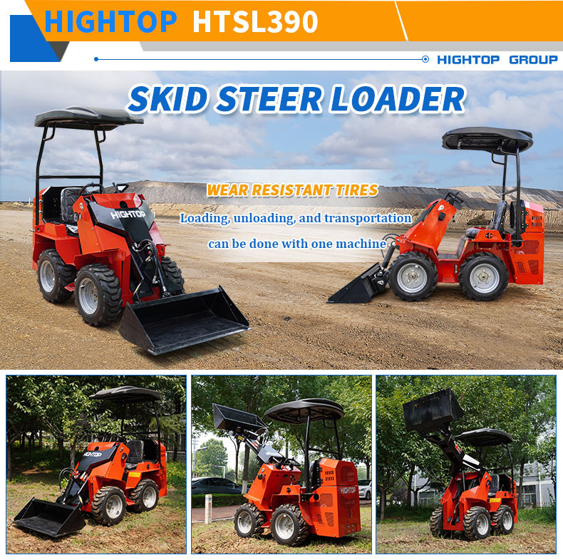 Ride-on Skid steer loader with Multi-function attachments - Mini nakladalec: slika 5 Ride-on Skid steer loader with Multi-function attachments - Mini nakladalec: slika 5