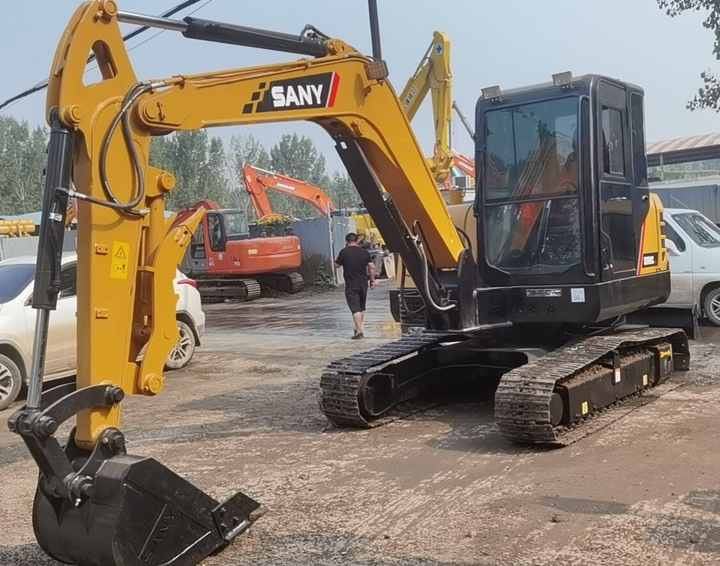 China Brand Used Sany Sy60c Mini Excavator 6ton Crawler Earth Digger Machine for Sale - Mini bager: slika 2 China Brand Used Sany Sy60c Mini Excavator 6ton Crawler Earth Digger Machine for Sale - Mini bager: slika 2