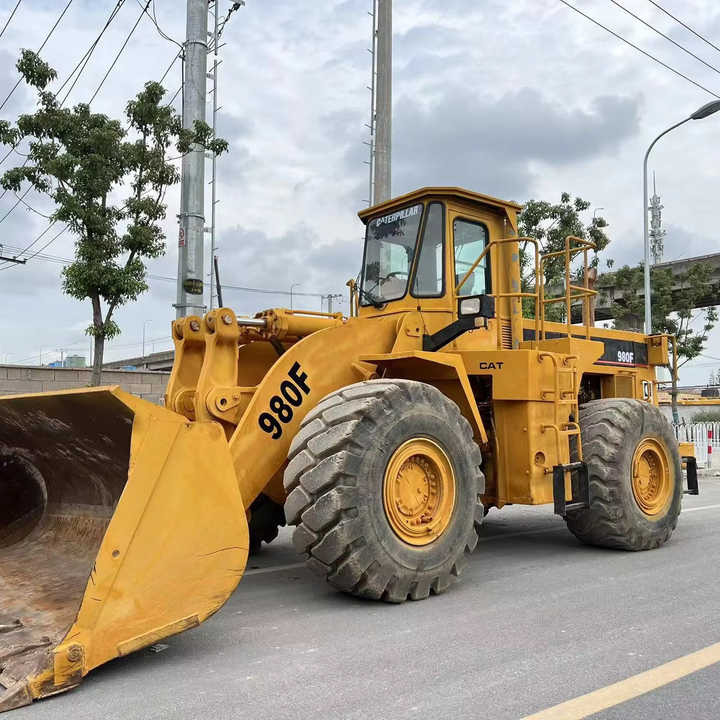Used CAT 980f 980g 980c Wheel Loader Second Hand Condition CAT 966H 966F 966E 966G Front Loaders for Sale - Kolesni nakladalec: slika 1 Used CAT 980f 980g 980c Wheel Loader Second Hand Condition CAT 966H 966F 966E 966G Front Loaders for Sale - Kolesni nakladalec: slika 1