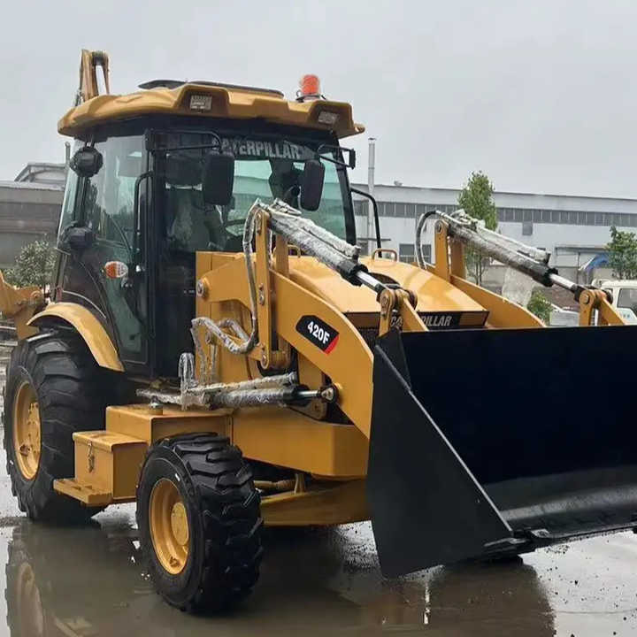 Used Caterpillar CAT 420F Backhoe Loader Retro Excavator CAT420F Cheap Price for Sale - Bager nakladalec: slika 1 Used Caterpillar CAT 420F Backhoe Loader Retro Excavator CAT420F Cheap Price for Sale - Bager nakladalec: slika 1