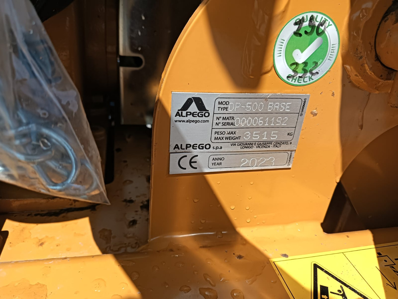 Alpego DP 500 - Vrtavkasta brana: slika 5 Alpego DP 500 - Vrtavkasta brana: slika 5