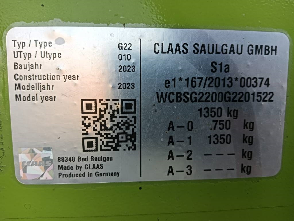 Claas LINER 2600 TREND - Obračalnik/ Zgrabljalnik: slika 3 Claas LINER 2600 TREND - Obračalnik/ Zgrabljalnik: slika 3
