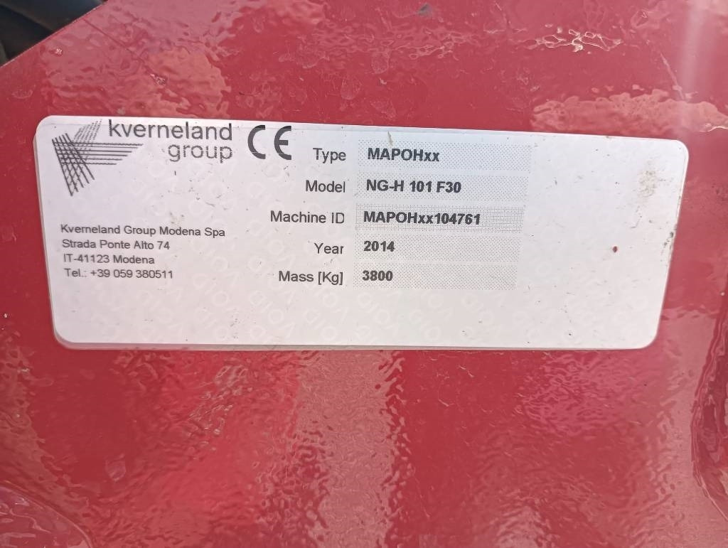Kverneland NG-H101F30 - Brana: slika 3 Kverneland NG-H101F30 - Brana: slika 3