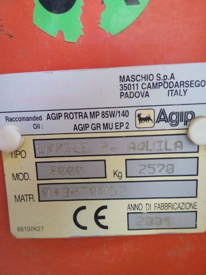 Maschio Aquila 5000 - Brana: slika 2 Maschio Aquila 5000 - Brana: slika 2