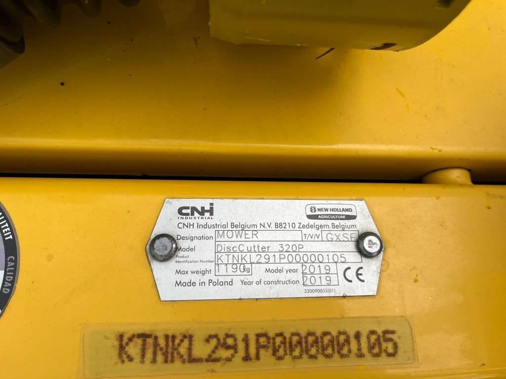 New Holland DISCOCUTTER 320 P - Kosilnica: slika 5 New Holland DISCOCUTTER 320 P - Kosilnica: slika 5