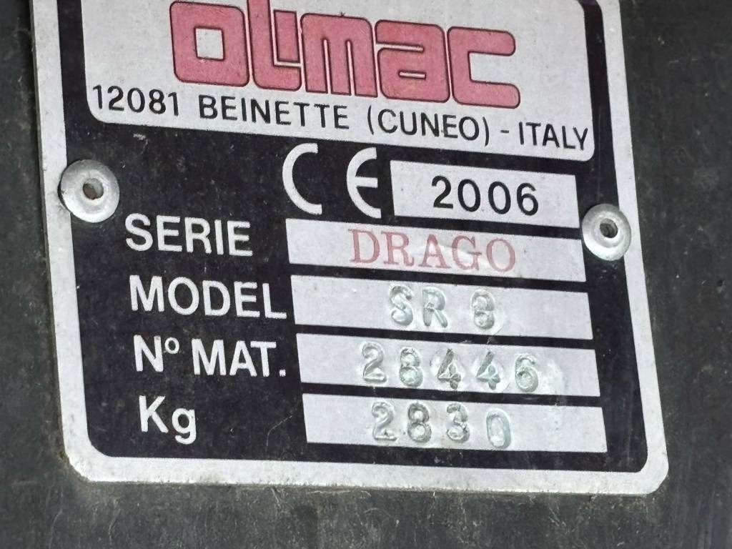 Olimac SR 8 - Priključek za kombajn: slika 3 Olimac SR 8 - Priključek za kombajn: slika 3