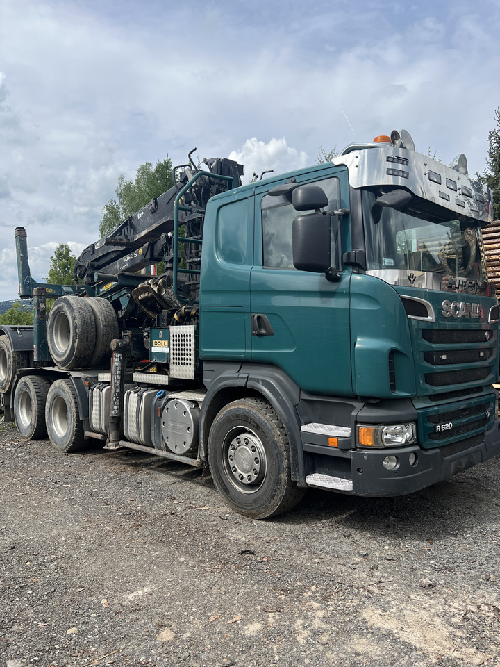 SCANIA R620 - Tovornjak za prevoz lesa, Tovornjak z dvigalom: slika 4 SCANIA R620 - Tovornjak za prevoz lesa, Tovornjak z dvigalom: slika 4
