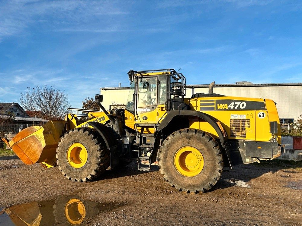 Komatsu WA470-8E0 Joystick-Lenkung ECSS - Kolesni nakladalec: slika 1 Komatsu WA470-8E0 Joystick-Lenkung ECSS - Kolesni nakladalec: slika 1