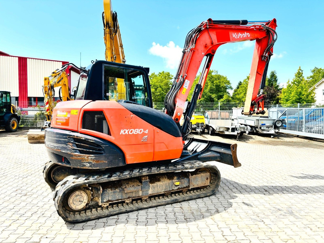 Kubota KX080-4 - Mini bager: slika 2 Kubota KX080-4 - Mini bager: slika 2