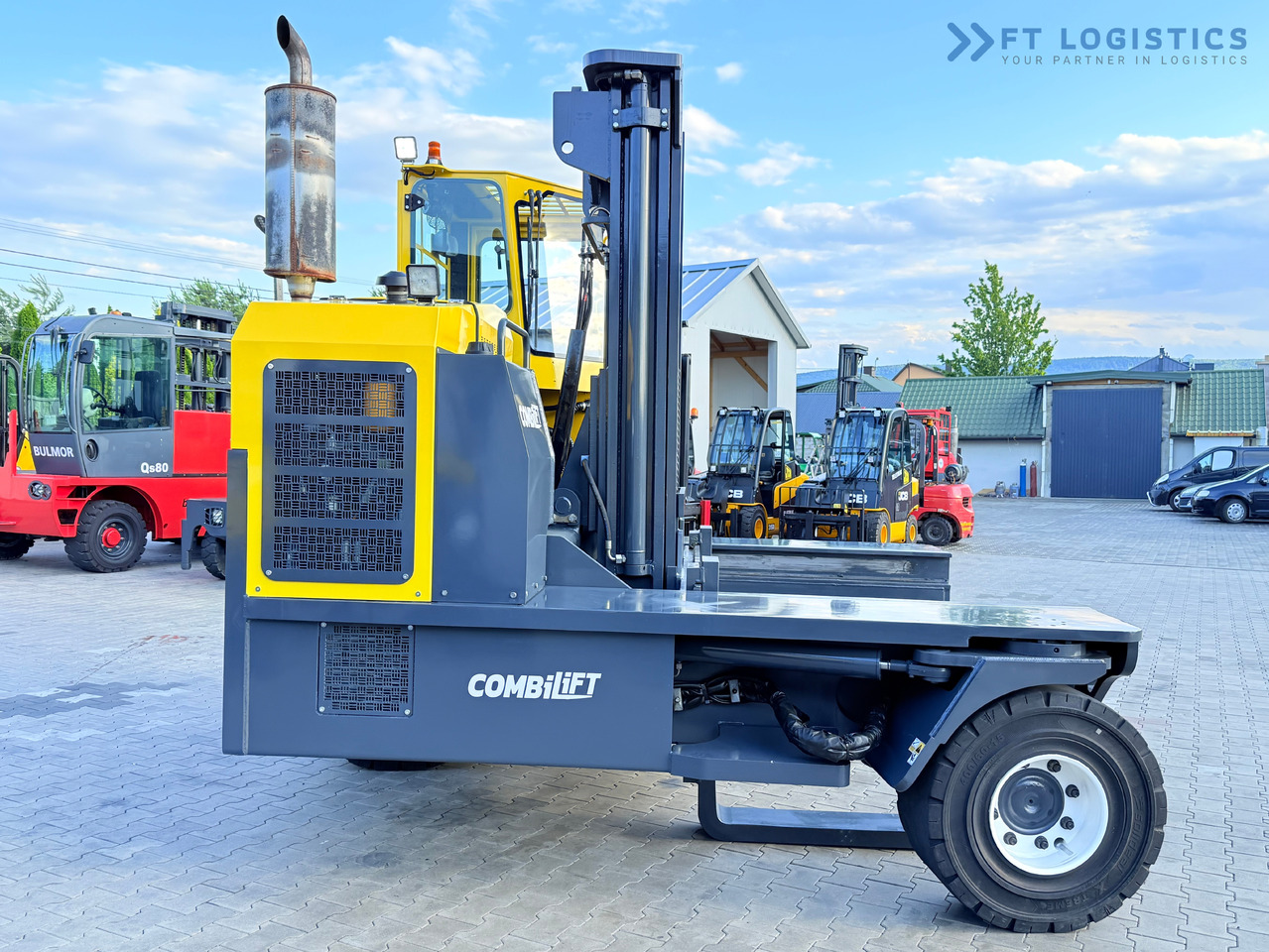 COMBILIFT C14000 / DUPLEX 3600MM / FREE-LIFT / POSITIONER - 4-potni viličar s pomičnim teleskopom: slika 5 COMBILIFT C14000 / DUPLEX 3600MM / FREE-LIFT / POSITIONER - 4-potni viličar s pomičnim teleskopom: slika 5