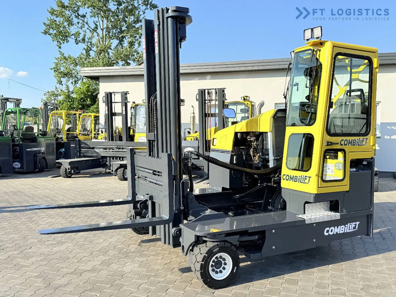 4-potni viličar s pomičnim teleskopom Combilift Combilift C5000 / DIESEL / TRIPLEX 6000MM / FREE LIFT / FORK POSITIONER / BUILT-IN SCALE / HEATING / FULL CABIN / PERFECT CONDIT: slika 19