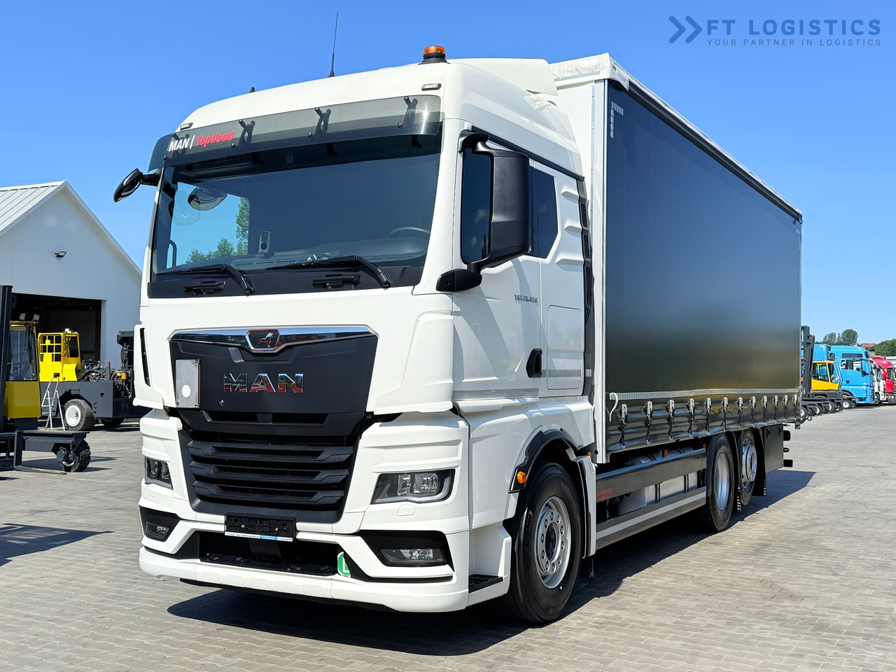 MAN TGX 26.470 / 19 Pallets / Steering Axle / 15 Ton Payload / Retarder / Excellent Condition - Tovornjak s ponjavo: slika 4 MAN TGX 26.470 / 19 Pallets / Steering Axle / 15 Ton Payload / Retarder / Excellent Condition - Tovornjak s ponjavo: slika 4